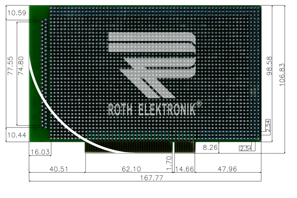 RE430-LF - Prototyping Boards Dual Inline - Roth Elektronik GmbH